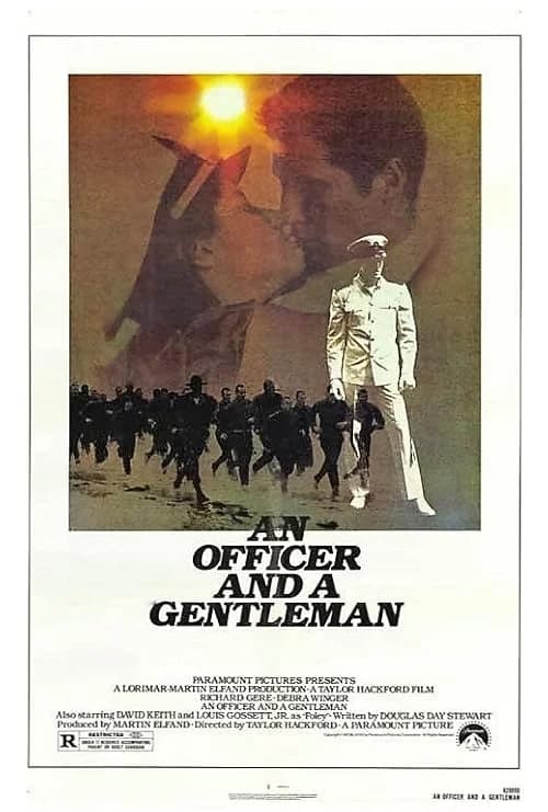 An Officer and a Gentleman film posteri