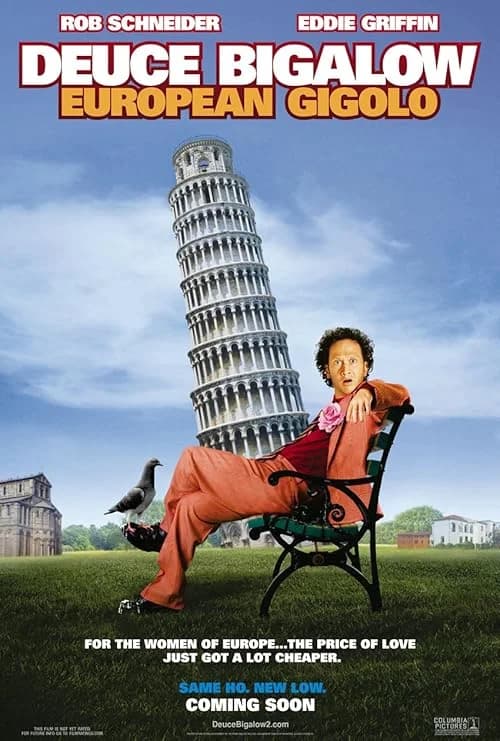 Deuce Bigalow: European Gigolo film posteri