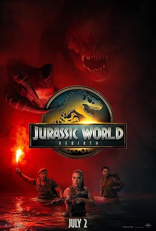 Jurassic World: Rebirth film posteri