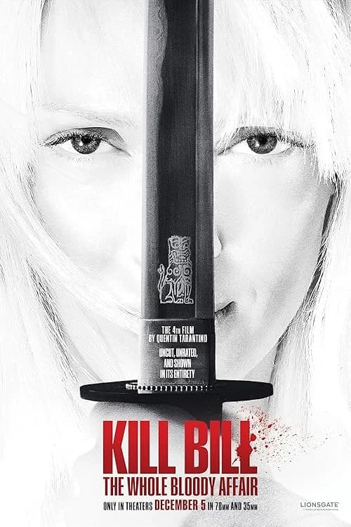 Kill Bill: The Whole Bloody Affair film posteri