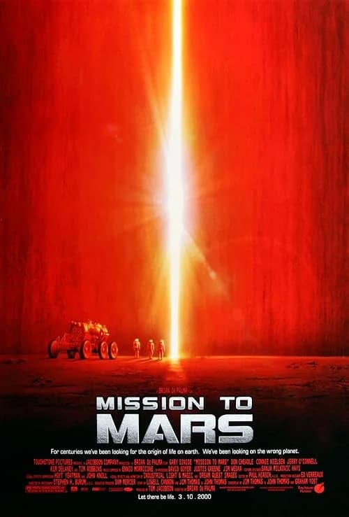 Mission to Mars film posteri