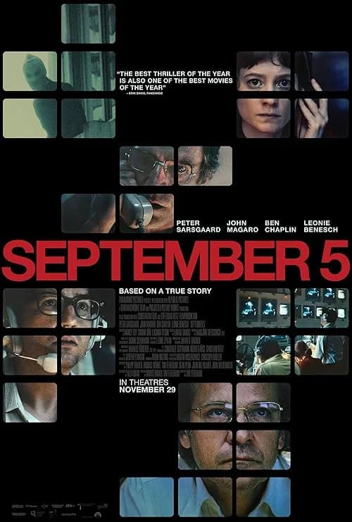 September 5 film posteri
