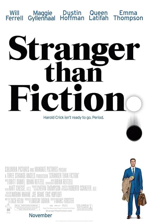 Stranger Than Fiction film posteri