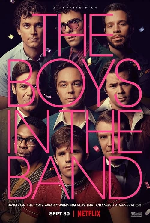 The Boys in the Band film posteri