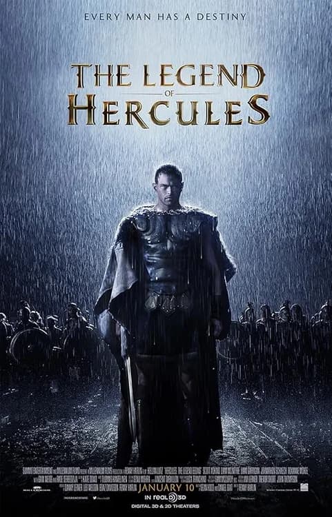 The Legend of Hercules film posteri