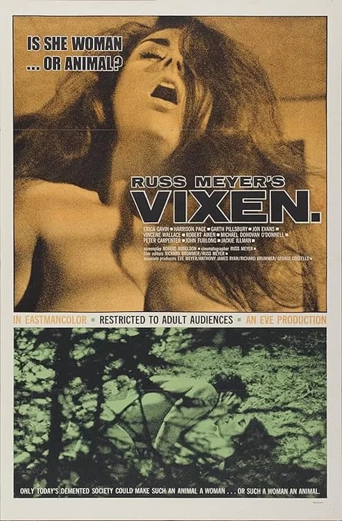 Vixen! film posteri