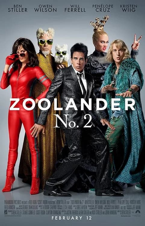 Zoolander 2 film posteri